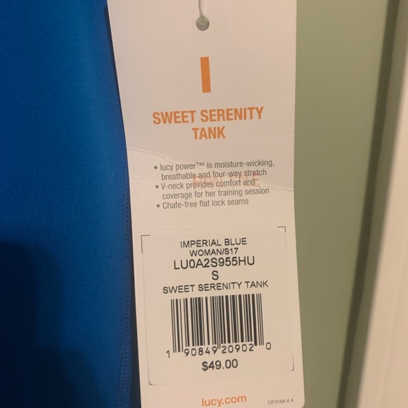 Sweet Serenity Tank Lucy Brand (NWT) - Picture 2 of 2